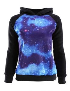 best galaxy printed sweaters for astronomy lovers